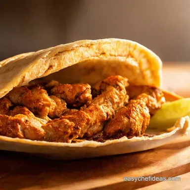 Homemade Chicken Doner Kebab Better Than Takeaway Recipe Card