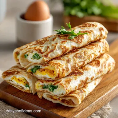 Egg White Wraps Recipe in 12 Minutes