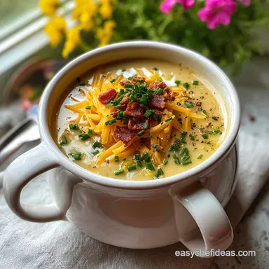 The Best Homemade Loaded Potato Soup in 40 Minutes