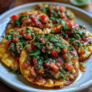 Salsa Tostadas in 30 Minutes Recipe Card