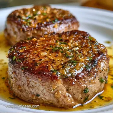 Honey Garlic Glazed Filet in 15 Minutes Recipe Card
