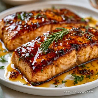 Honey Garlic Salmon Glaze in 20 Minutes Recipe Card
