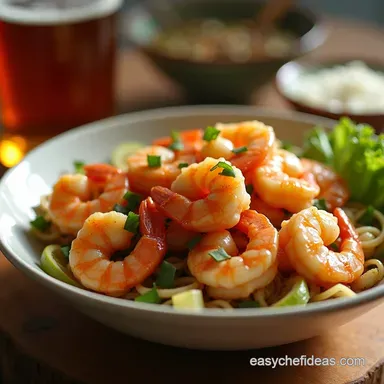 Irresistible Honey Garlic Shrimp Bowls Takeout Fakeout Recipe Card
