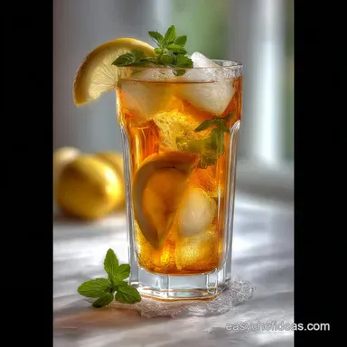 Iced Tea Recipe with Tea Bags: Silky, Crisp, and Citrus Bright Recipe Card