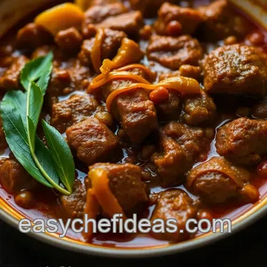 Ultimate Recipe for Rendang Beef: A Heartwarming Indonesian Classic Recipe Card