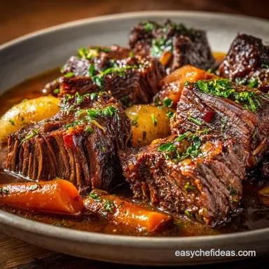 Instant Pot Braised Beef: Proper Pub-Style Tender Chuck Roast