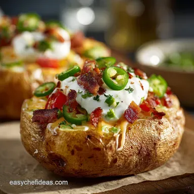 Baked Potato Toppings: The Great British Spud Upgrade Recipe Card