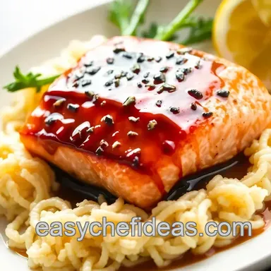 Easy & Flavorful Miso Glazed Salmon Recipe: A Japanese Delight Recipe Card