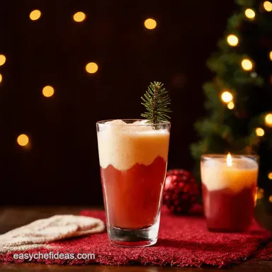 Christmas Drinks Sorted Mulled Wine Eggnog Spritzer Recipe Card