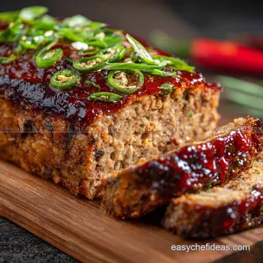Turkey Meatloaf: Never Dry! The Chefs Juicy Recipe with Tangy Glaze Recipe Card