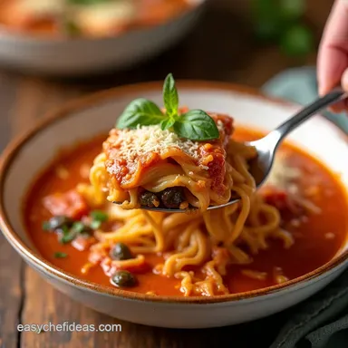 Keto Lasagna Soup Comfort Food Without the Guilt Recipe Card