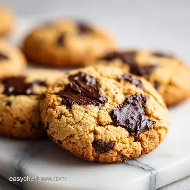 Keto Vegan Chocolate Chip Cookies: Baked Recipe Card