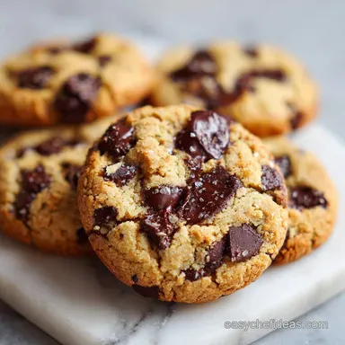 Keto Vegan Chocolate Chip Cookies: Baked