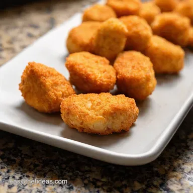 Keto Chicken Nuggets Crispy Easy Just Like the Real Deal Recipe Card