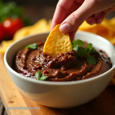 Kickin Black Bean Spread Your New Fave Easy Dip Recipe Card