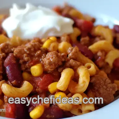 Kickin' Chili Mac Recipe: One-Pot Comfort in 40!