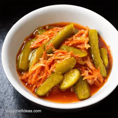 Kimchi Pickles Recipe Oi Sobagi with a Kick