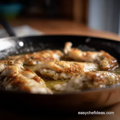 Chicken Scampi Recipe: Lemon Garlic, Ready in 35! Recipe Card