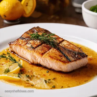 Easy Swordfish Steak Recipe: Mediterranean Lemon Herb Grill Recipe Card