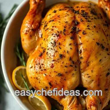 Lemon Herb Chicken Oven Recipe: My Sunday Roast Upgrade Recipe Card