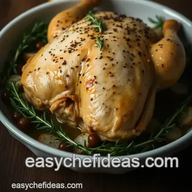 Lemon Herb Roasted Chicken: My Family's Favorite Chicken Dinner Recipe Card