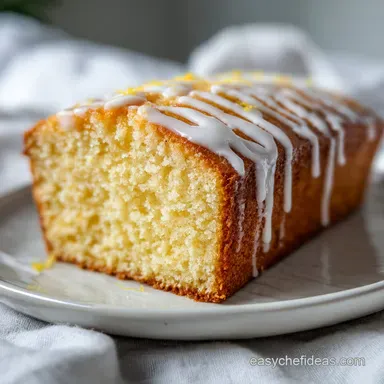 Lemon Pound Cake with Sour Cream
