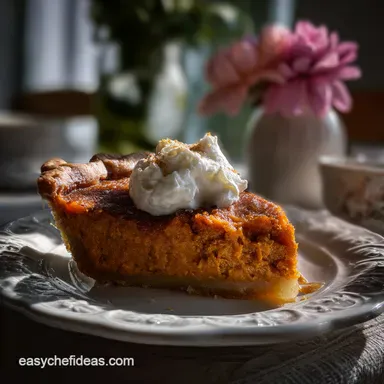 LightenedUp Sweet Potato Pie: Skinny, Fluffy, & Easy Recipe Recipe Card