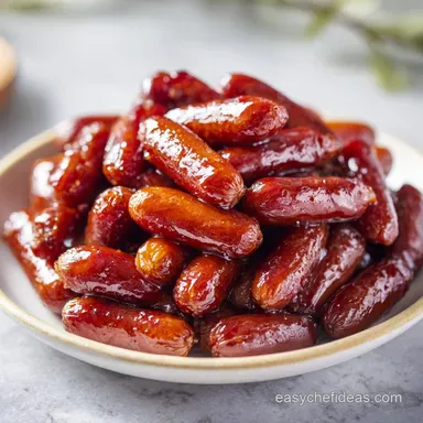 Lil Smokies Recipe Crockpot for 14 Servings