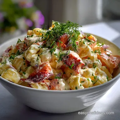 Lobster Roll Pasta Salad: Creamy Cold Summer Side