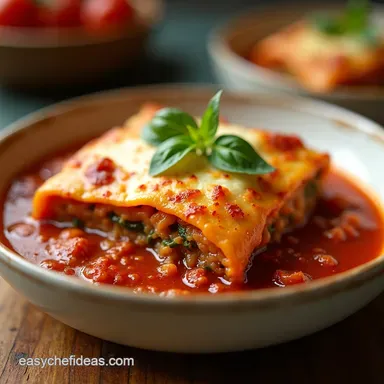 LowCarb Lasagna Soup All the Flavor None of the Guilt Recipe Card