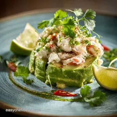 Avocado and Lump Crab Salad: Effortless Elegant Summer Starter Recipe Card