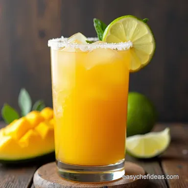 Easy Frozen Mango Margarita Recipe Your Tropical Escape