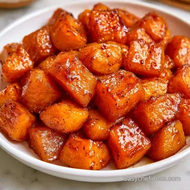 Maple Brown Sugar Squash in 40 Minutes Recipe Card