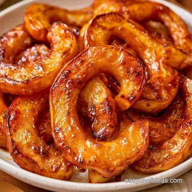 Maple Roasted Acorn Squash Recipe for 4 Recipe Card