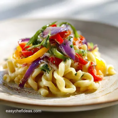 A MustTry Mardi Gras Pasta Salad in 30 Minutes Recipe Card
