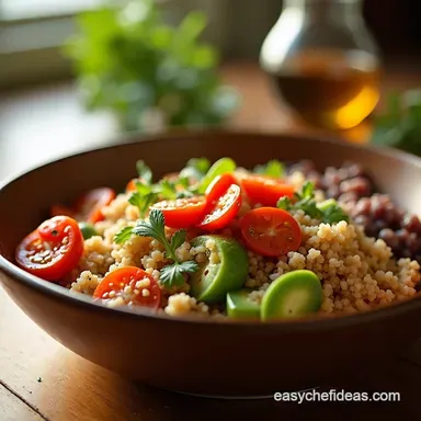 Dietitian Meals Mediterranean Quinoa Power Bowl Recipe Recipe Card