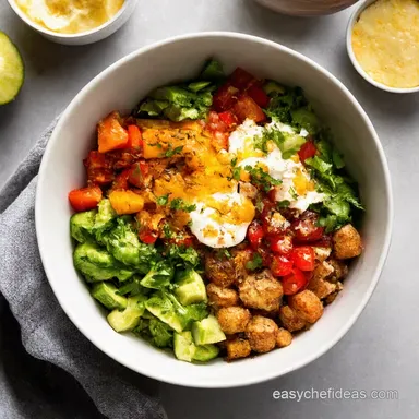 Mediterranean Power Bowl Your New Lunch Obsession Recipe Card