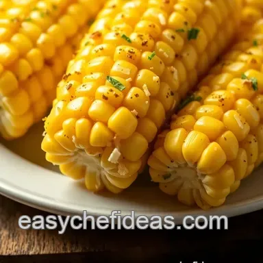 Microwave Magic: Quick How to Microwave Corn On the Cob! Recipe Card