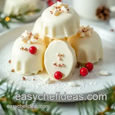 Easy Microwave White Chocolate Holiday Treats: 5 Delicious Ways to Celebrate! Recipe Card