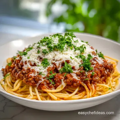 Million Dollar Spaghetti Recipe for 10 Servings Recipe Card