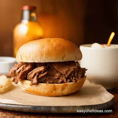 Mississippi Pot Roast Sandwiches Slow Southern Comfort Recipe Card