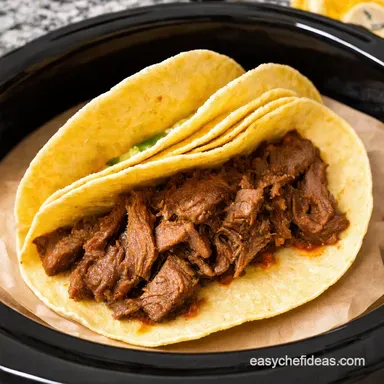 Mississippi Pot Roast Tacos Slow Cooker Fiesta Fun Recipe Card