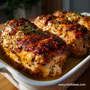 Turkey Meatloaves: Moist Petite Recipe with Tangy Glaze Recipe Card