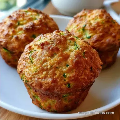 Zucchini Muffins in 35 Minutes