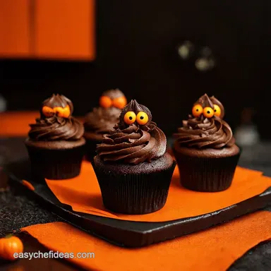 Monster Mash Spooktacular Halloween Cupcakes Recipe Card