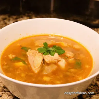 Nans NeverFail Chicken Soup The Ultimate CureAll Recipe Card