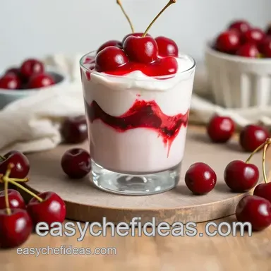 How to Make No Bake Cherry Dessert Delight | Cherry Fluff: A Sweet Indulgence! Recipe Card
