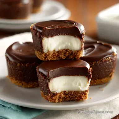 No Bake Christmas Cheesecake Bites: Party-Ready and Creamy Recipe Card