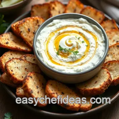 Easy No Bake Feta Dip with Honey Drizzle: A Tasty Summer Delight Recipe Card