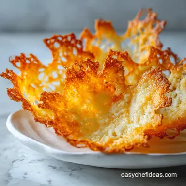 No Carb Snack to Make with Cheese Whole Lotta Yum: Baked Crisps Recipe Card